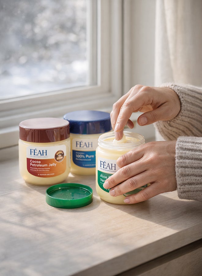 فياح Feah Pet Jelly 60ml – 3 Pieces Value Pack – Multi-Purpose Moisturizing Skin Care - Image 2